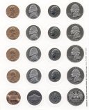 MONEY THEME STICKERS COINS