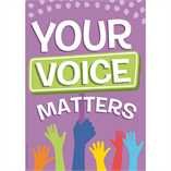 TEACH TOWN YOUR VOICE POSTER