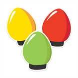 TEACH TOWN X-MAS LIGHTS CUTOUT