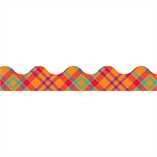 PLAID ATTITUDE ORANGE  DECOTRIM