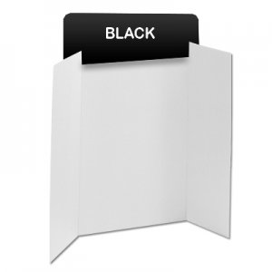 PRESSBOARD HEADER BLACK