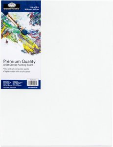 CANVAS BOARD 14X18 ROYAL BRUSH