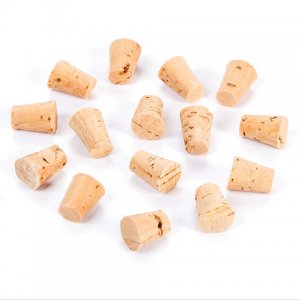 CORK PLUG # 2,  .5" X 11/16" 15PC