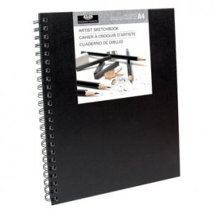 SPIRAL SKETCHBOOK A4 HARDCOVER