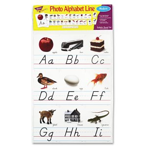 MODERN MANUSCRIPT PHOTO ALPHABET LINE BBS