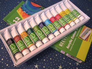 ACRYLIC 12 ARTIST COLOURS