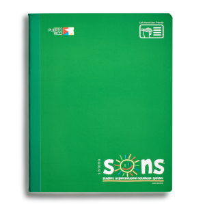 SONS COMP NOTEBOOK GREEN
