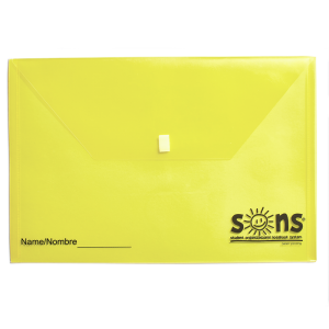 SONS ENVELOPE YELLOW POLY 10X15