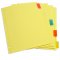 INDEX DIVIDERS 5 COLOR TABS