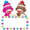 SOCK MONKEYS SIGNS CLASSIC ACCENT