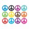 PEACE SIGNS SOLID MINI VARIETY