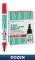 BD POINT PERMANENT MARKER RED