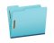 PRESSBOARD FOLDER LTR BLUE 2 FAST 25CT BOX