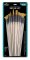 12 PC COMBO GOLD TAKLON BRUSH SET