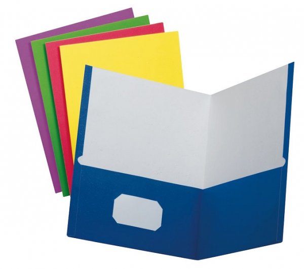 Aplus School & Office Supplies > FOLDERS > 2-POCKET PORTFOLIO ASSORTED ...